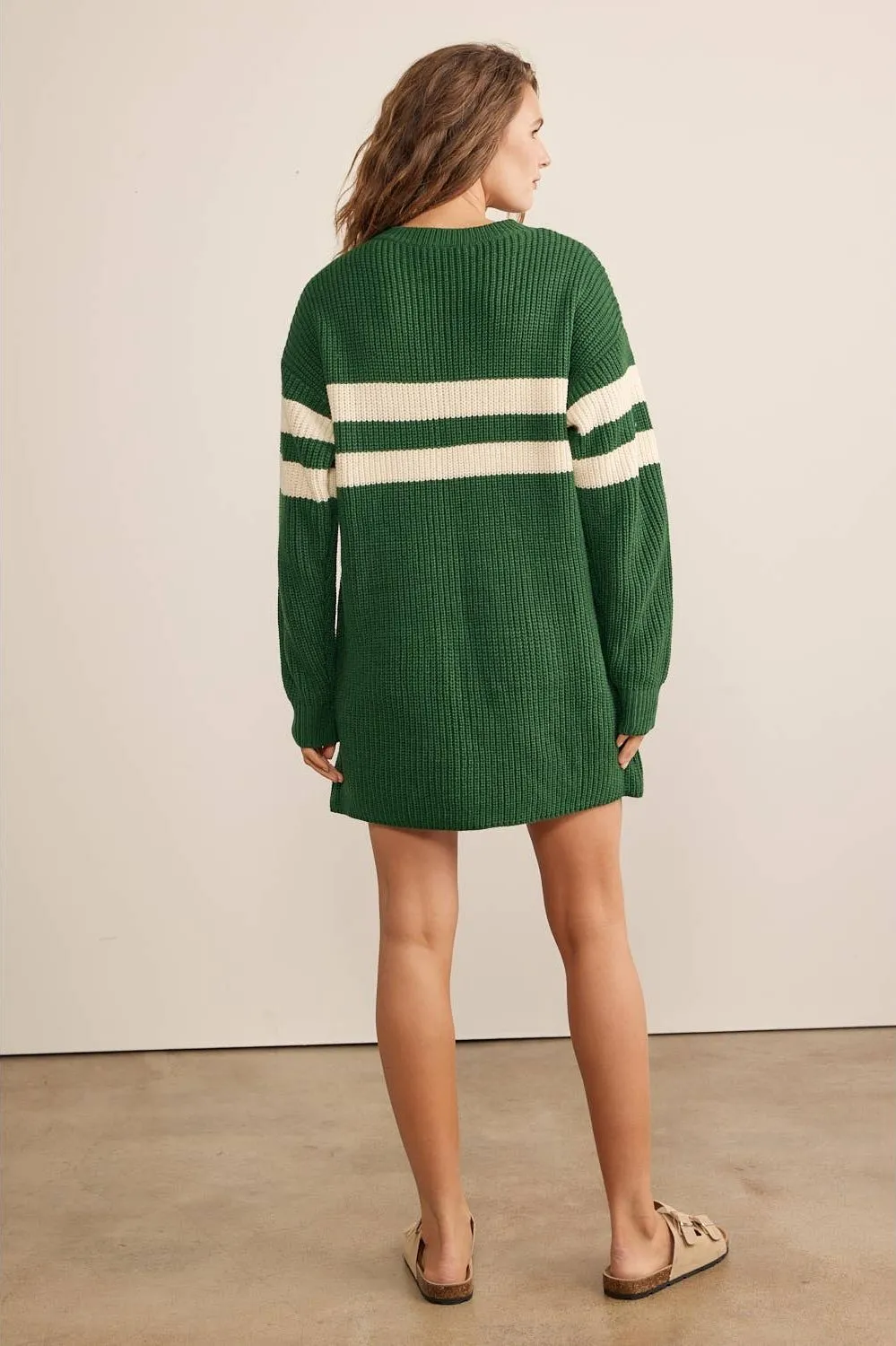 Chill Out Sweater Dress | Forest Green