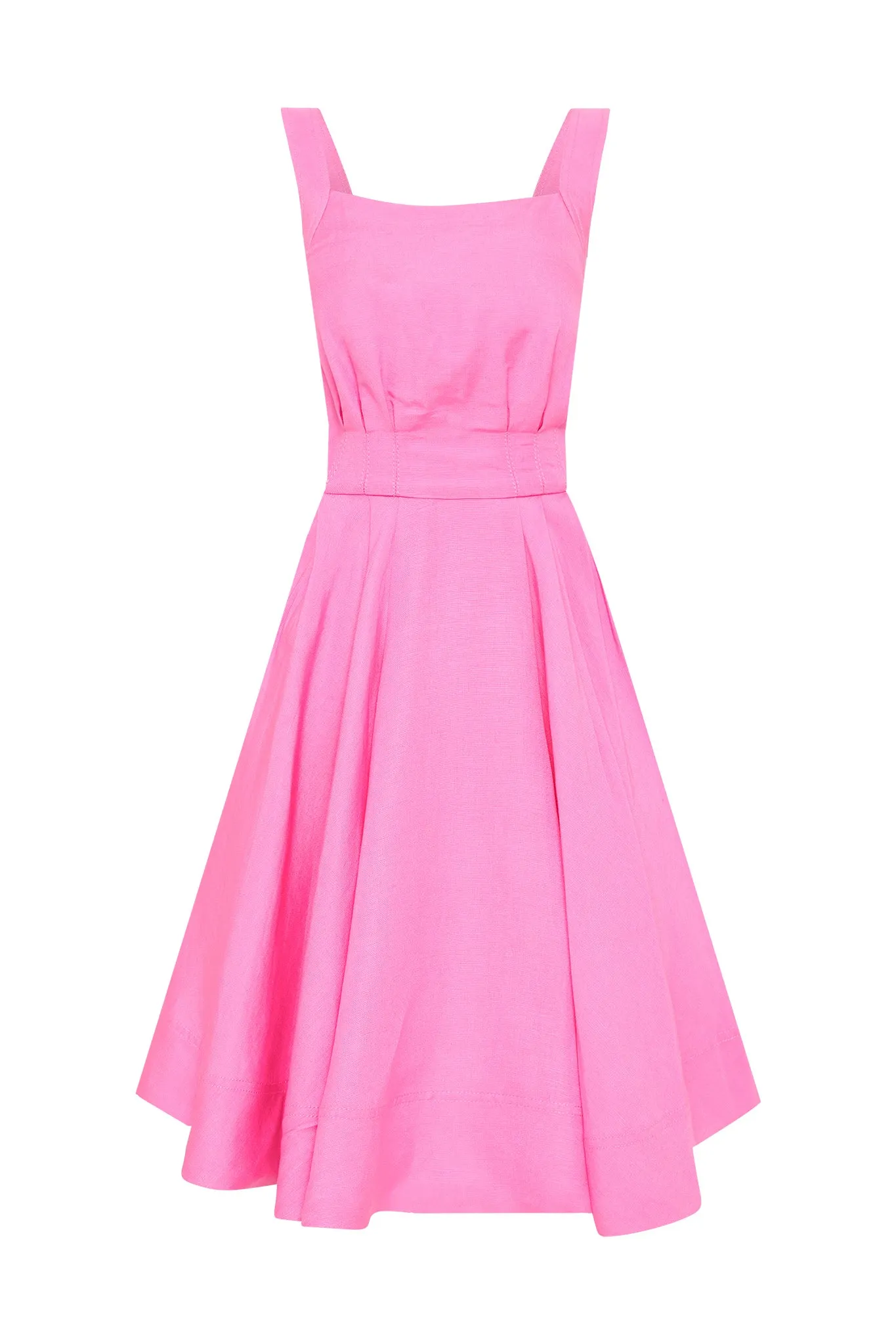 Clara Tie Back Mini Dress