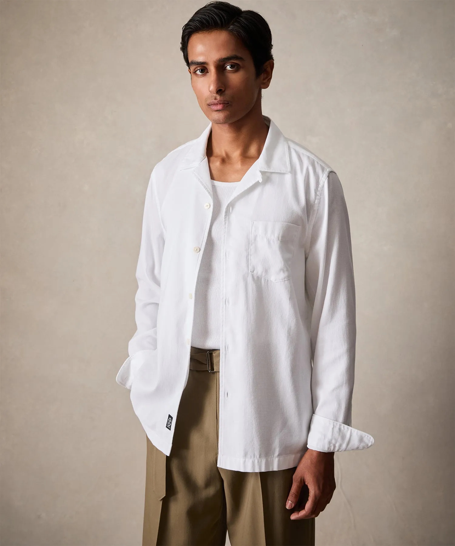 Classic Fit Pique Hollywood Shirt
