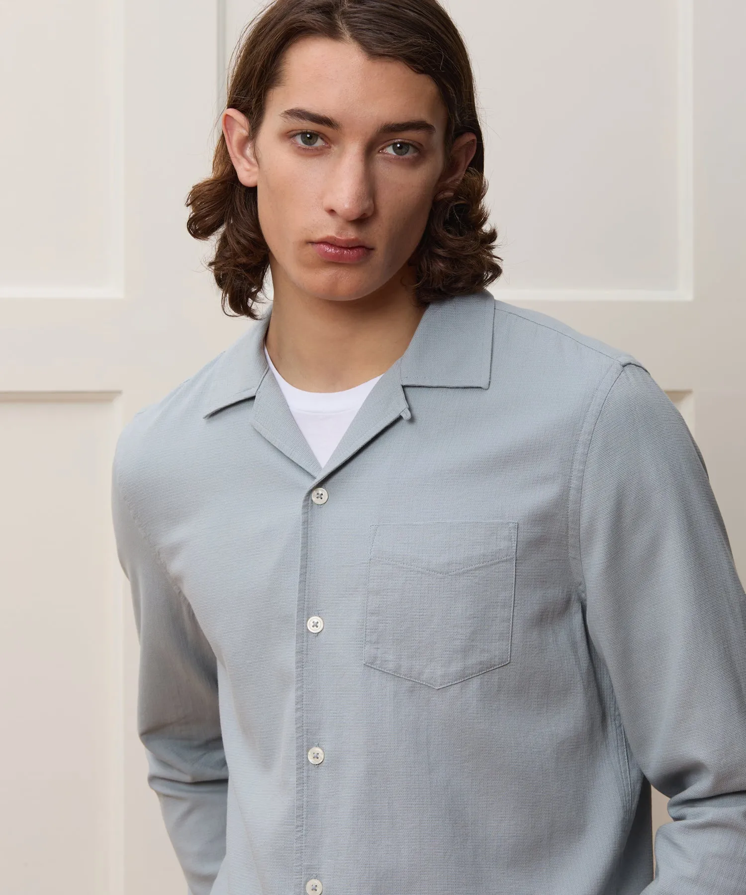 Classic Fit Pique Hollywood Shirt
