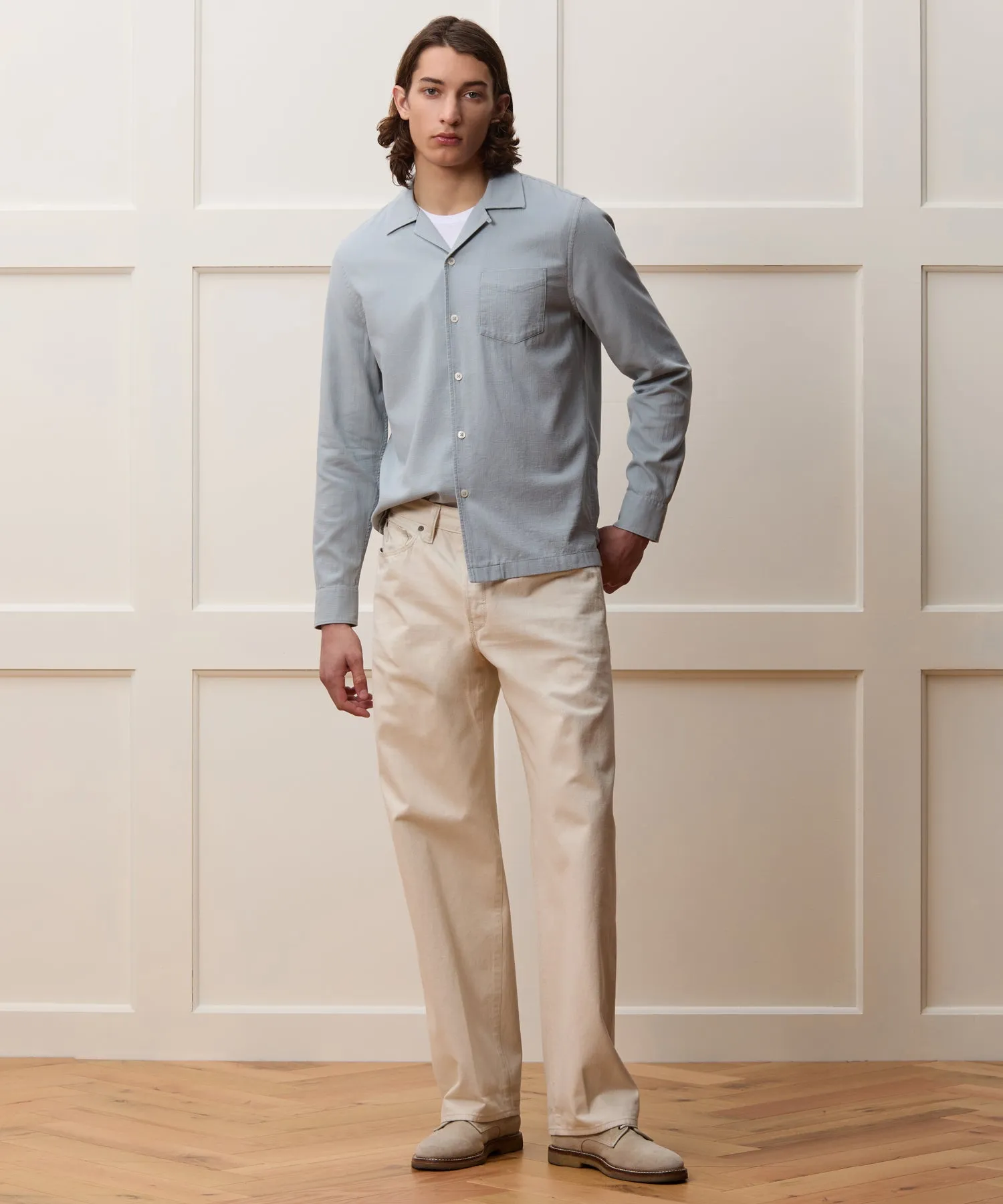 Classic Fit Pique Hollywood Shirt