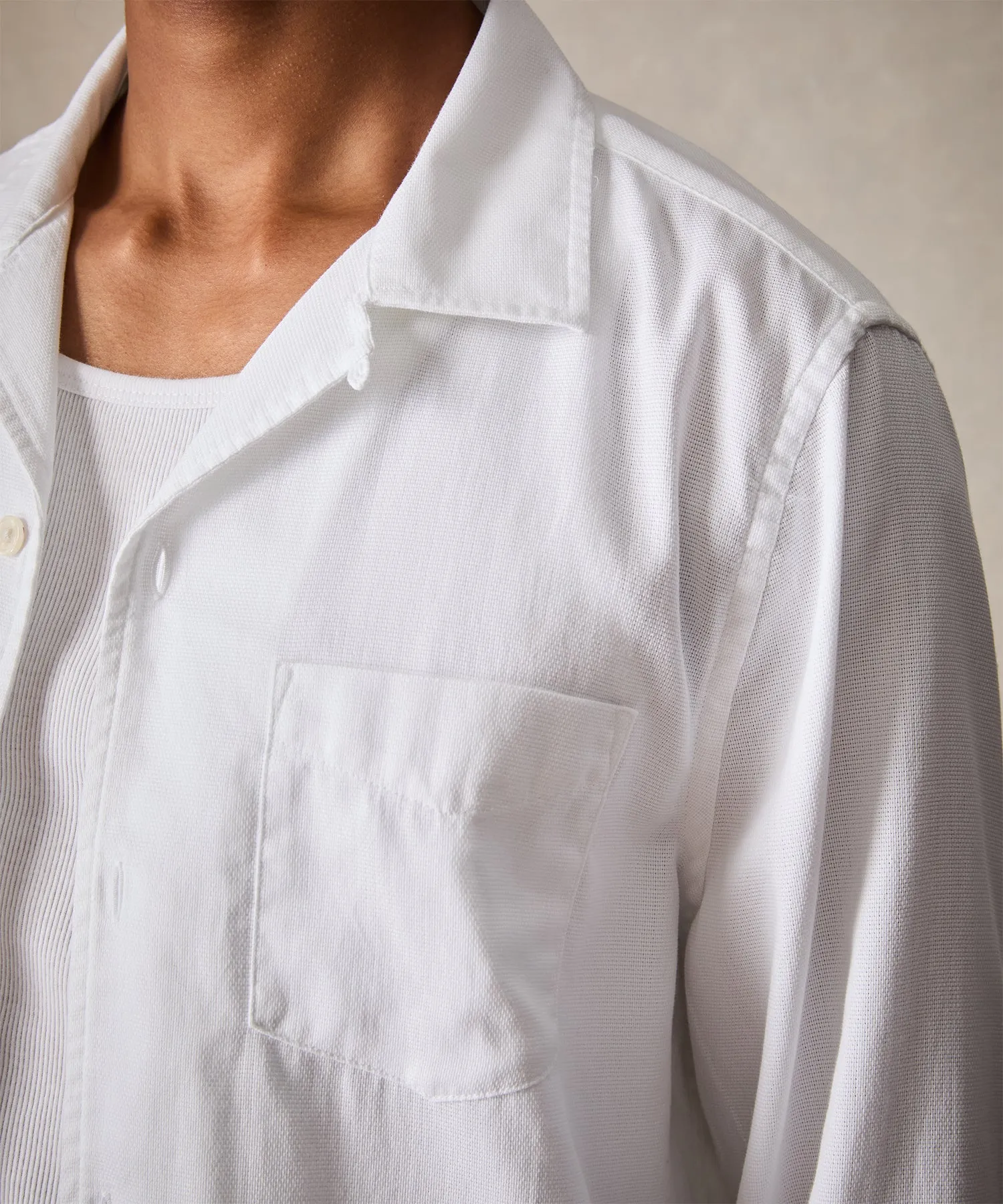 Classic Fit Pique Hollywood Shirt