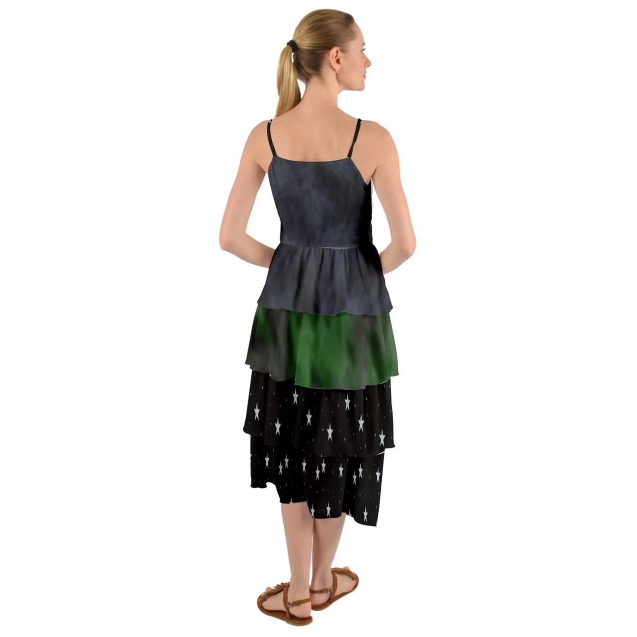 Cloud Nine Night Layered Bottom Dress