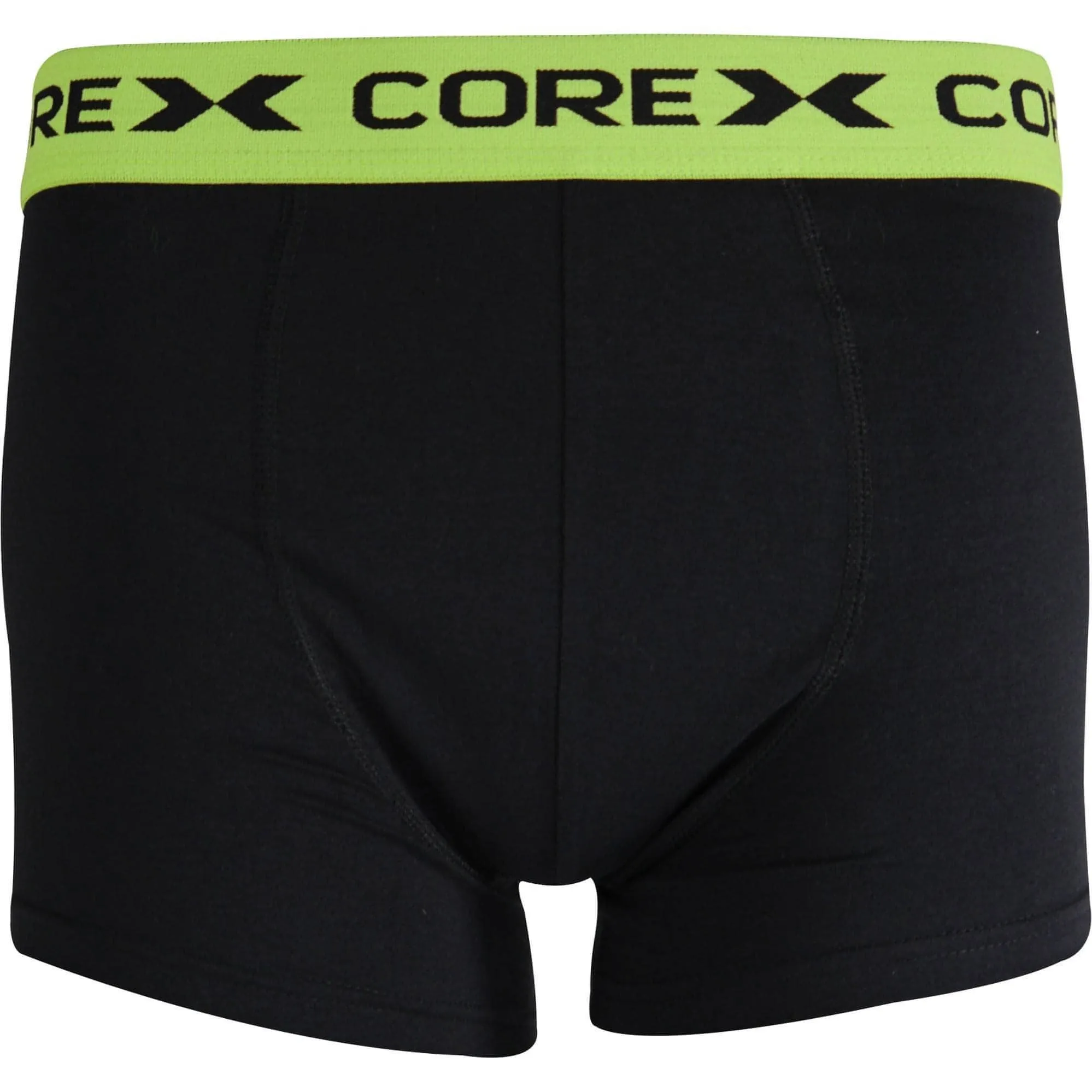 CoreX Fitness Classic (2 Pack) Mens Boxer Shorts - Black