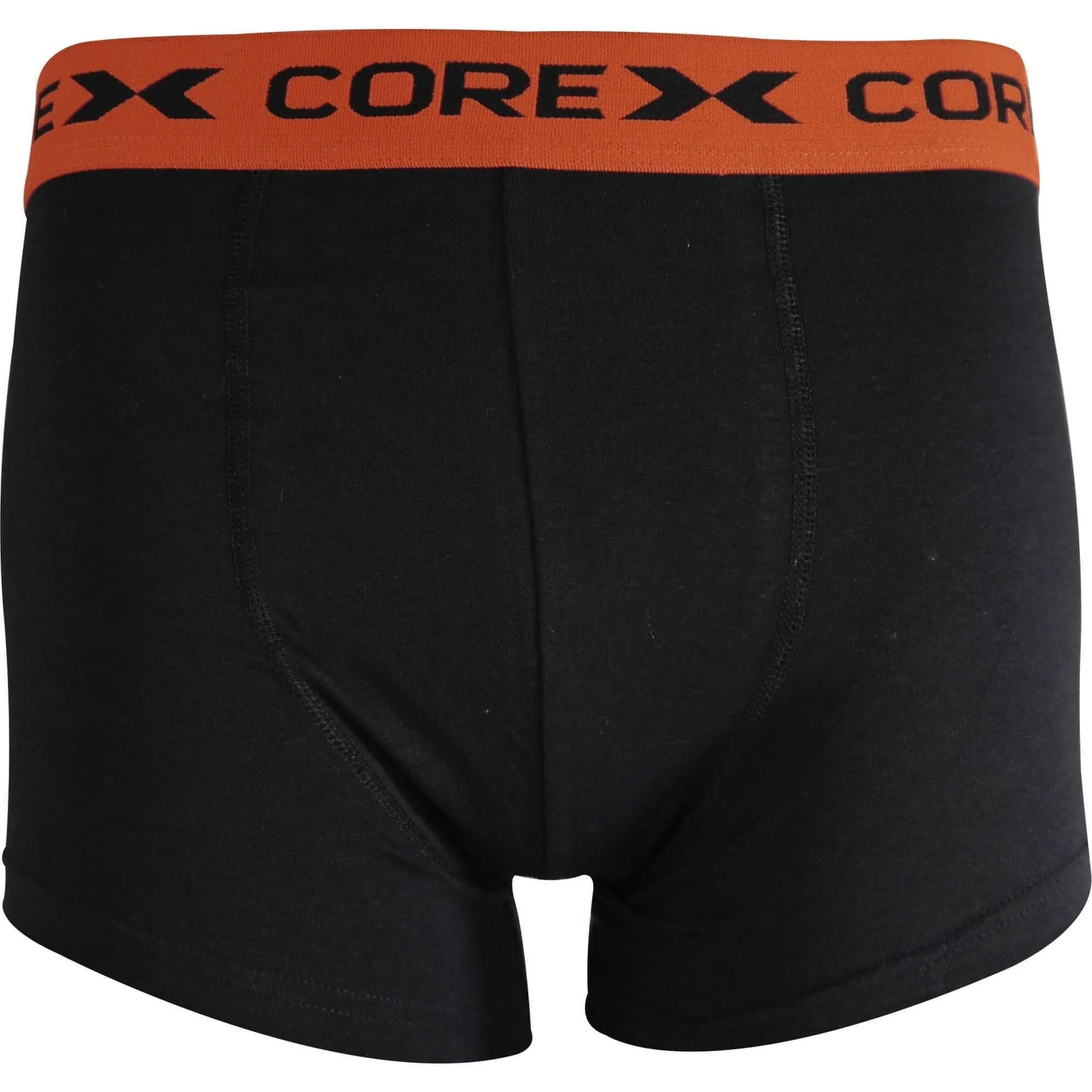 CoreX Fitness Classic (2 Pack) Mens Boxer Shorts - Black