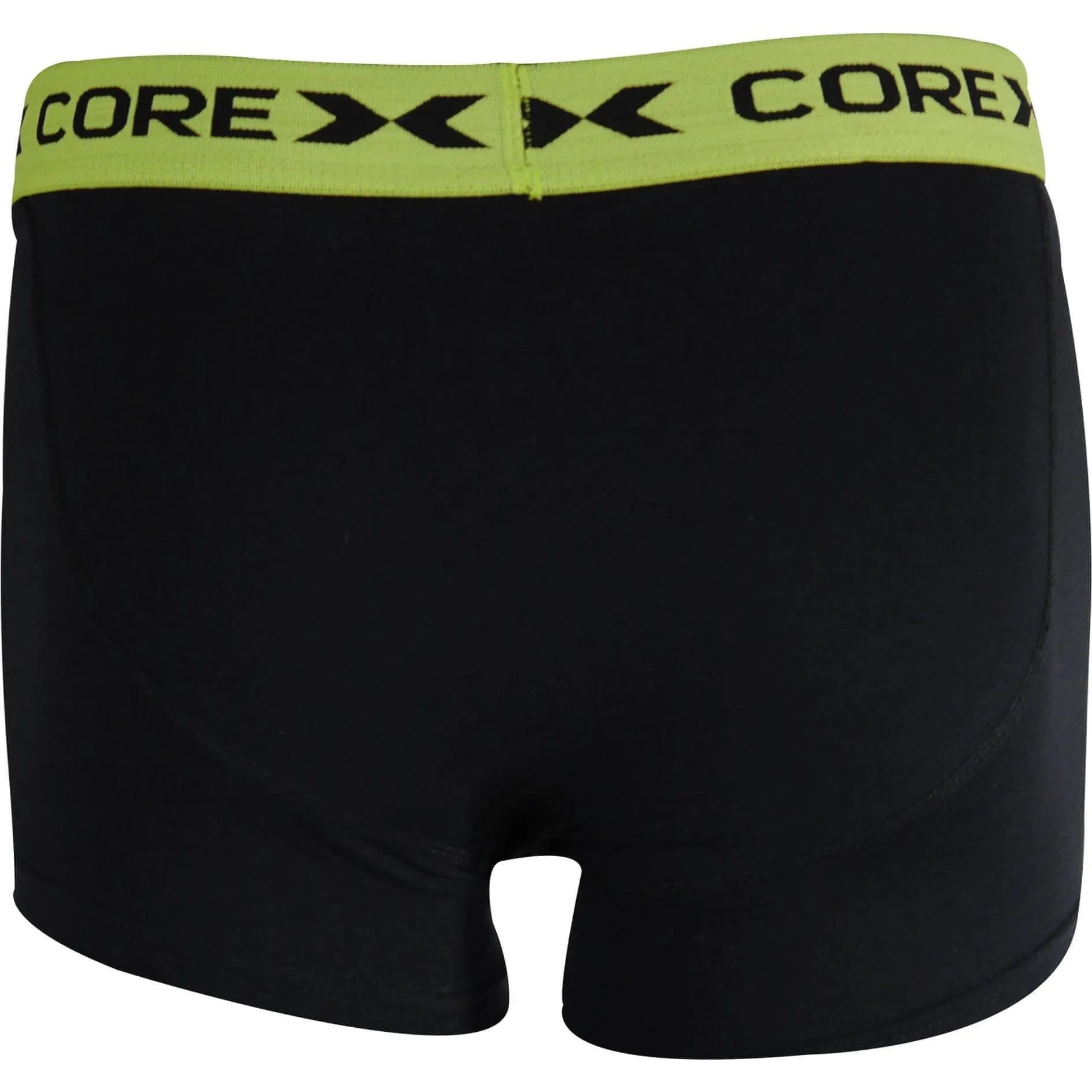 CoreX Fitness Classic (2 Pack) Mens Boxer Shorts - Black