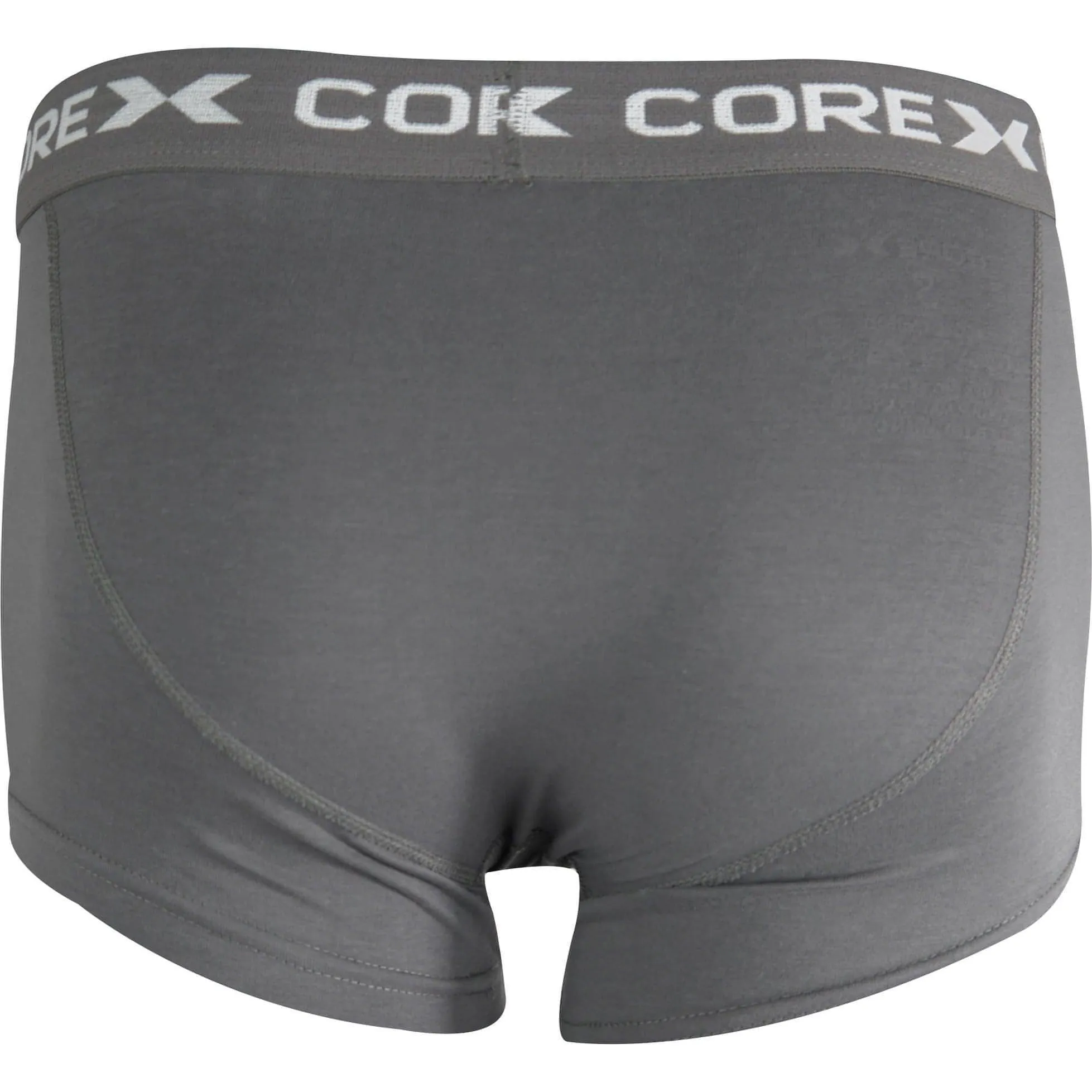 CoreX Fitness Classic (2 Pack) Mens Boxer Shorts - Grey