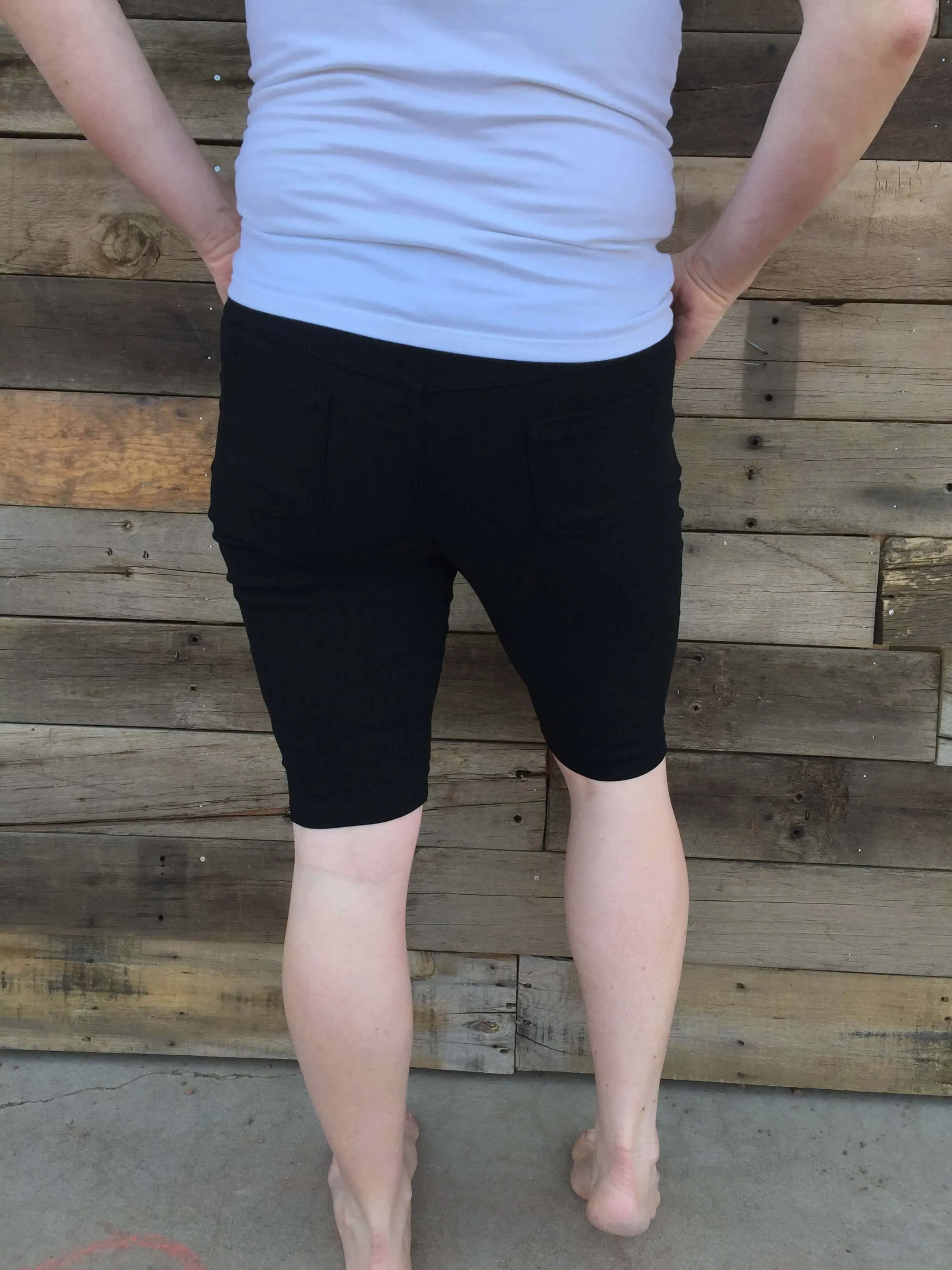 Cotton Blended Bermuda Shorts (Multiple Colors)