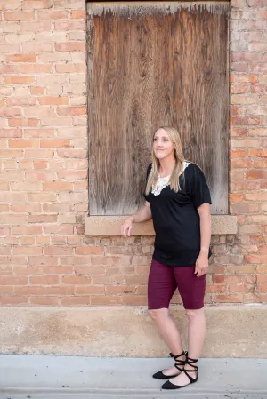 Cotton Blended Bermuda Shorts (Multiple Colors)