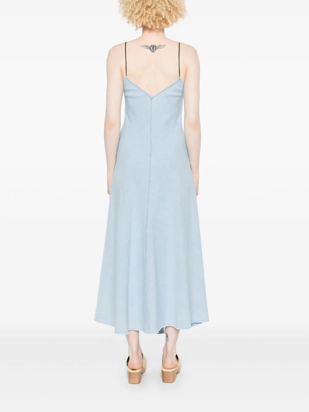 Cotton midi dress
