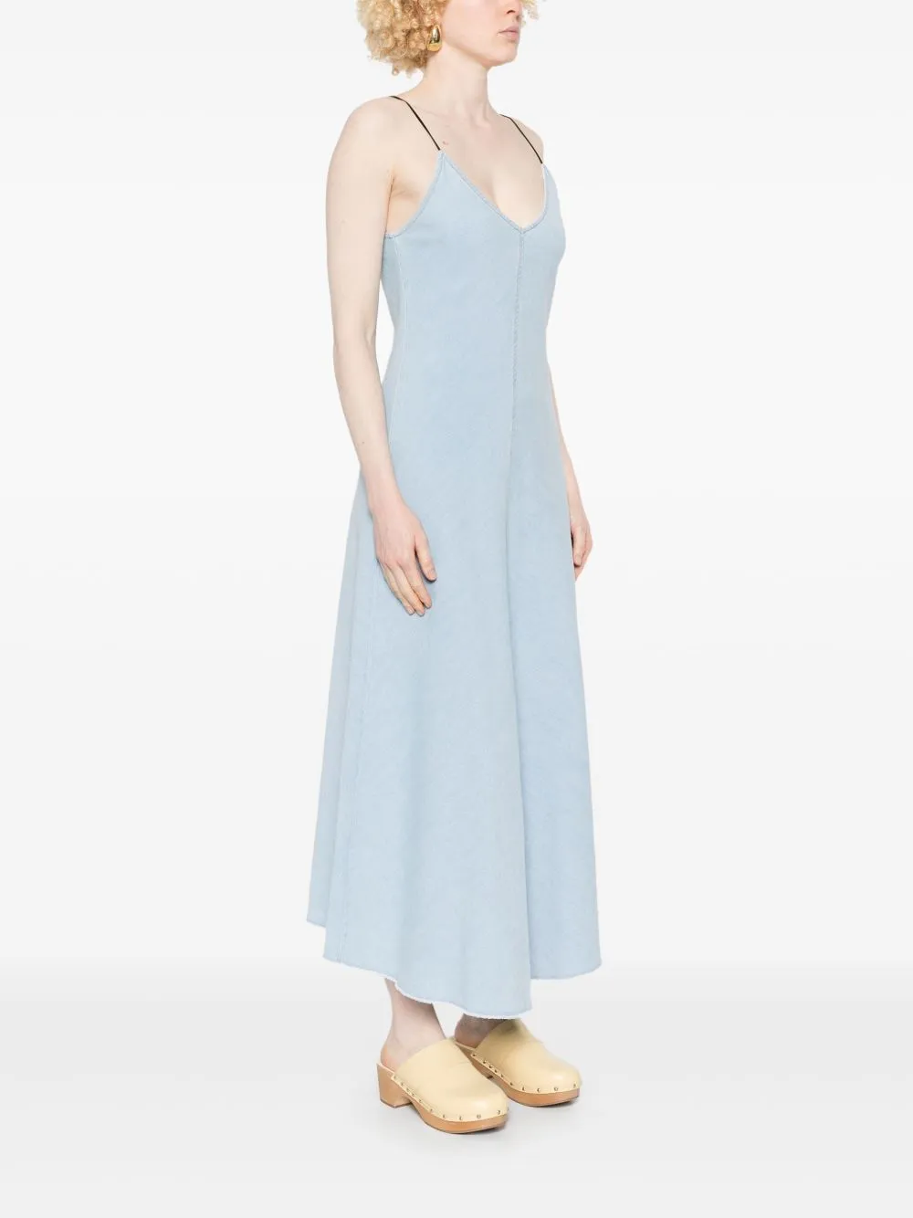 Cotton midi dress