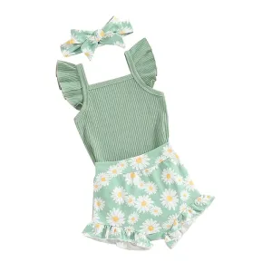 Daisy Bloomers 3 Piece Set