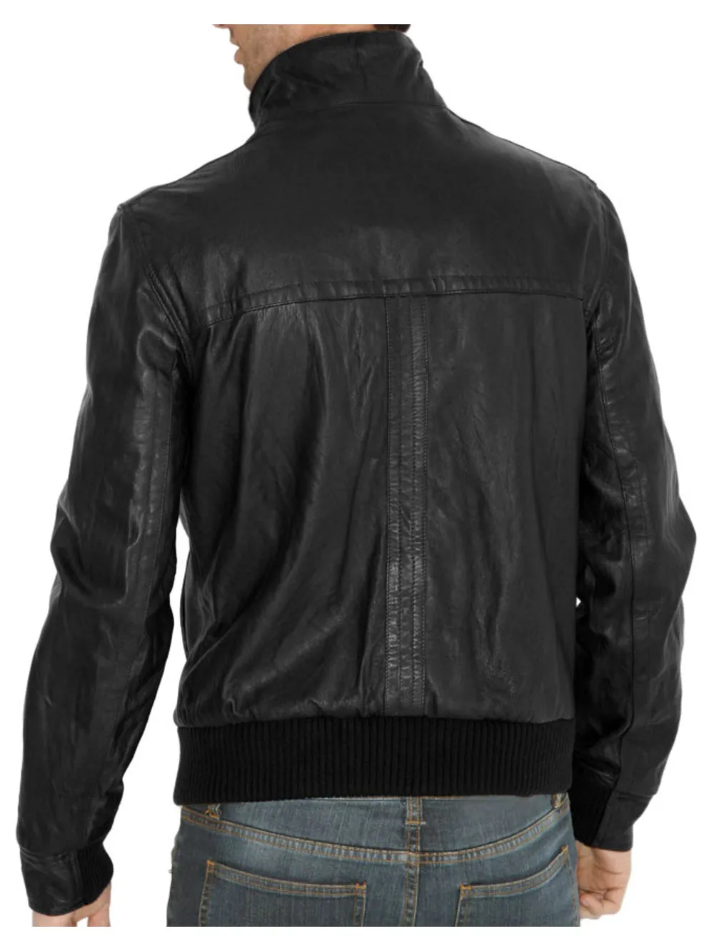 Daredevil Style Leather Bomber for Men