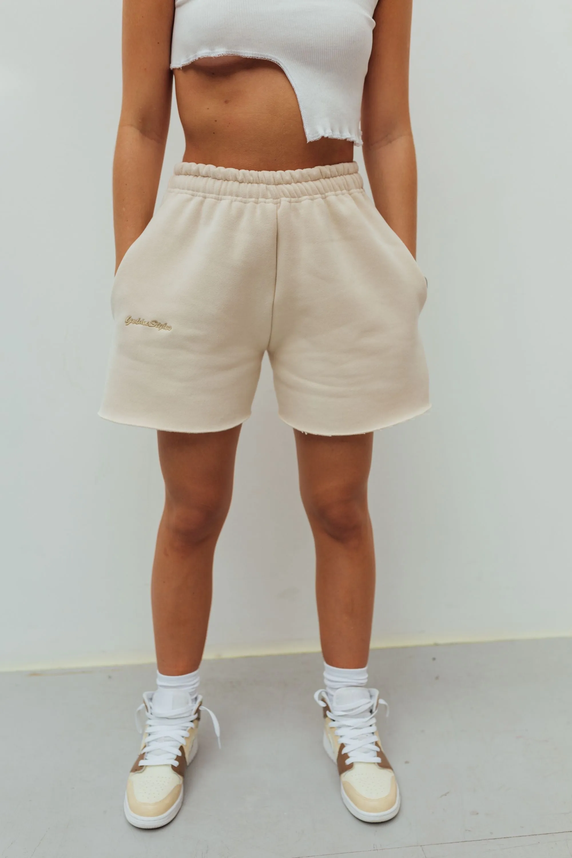 Day Shorts in Oat Milk