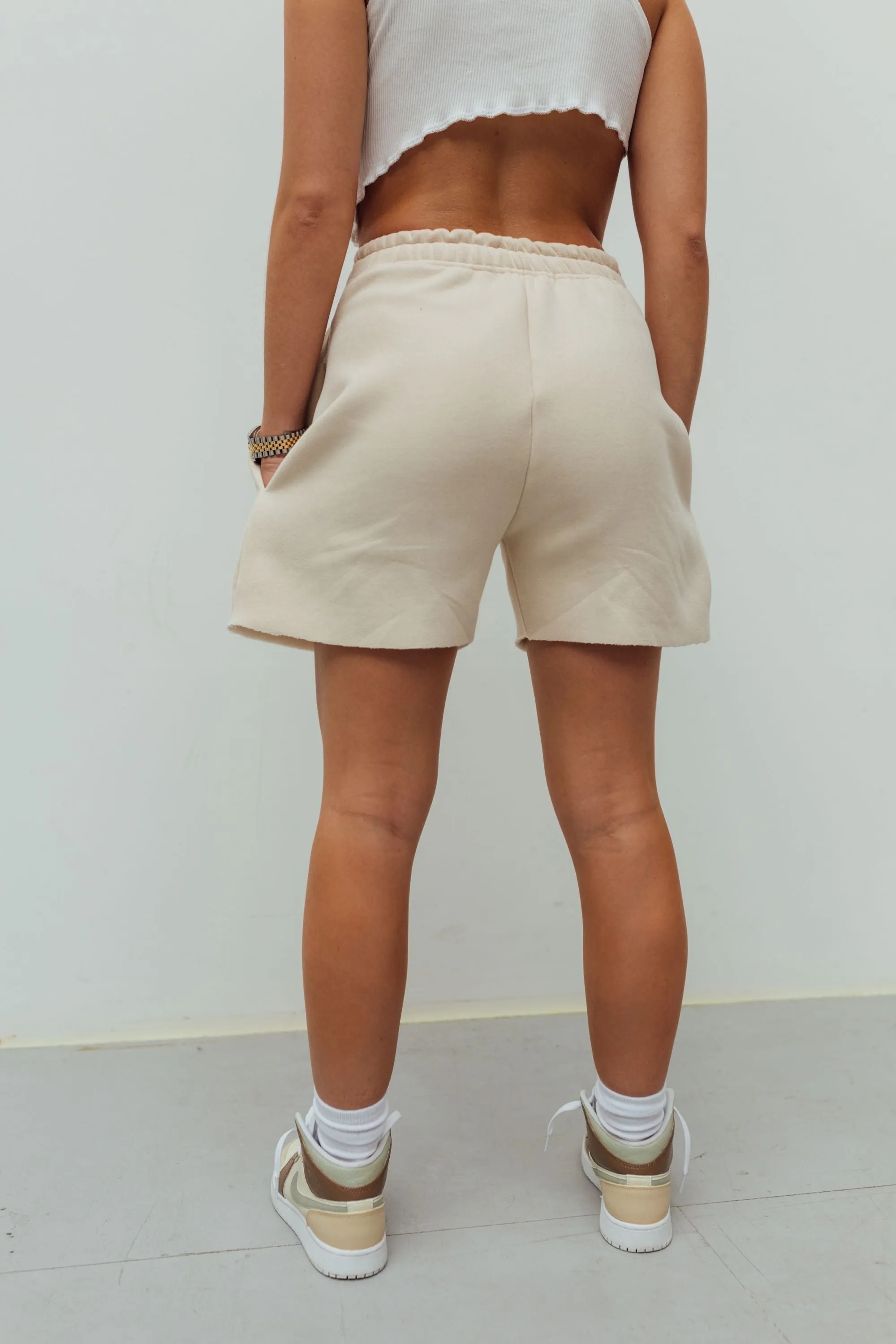 Day Shorts in Oat Milk