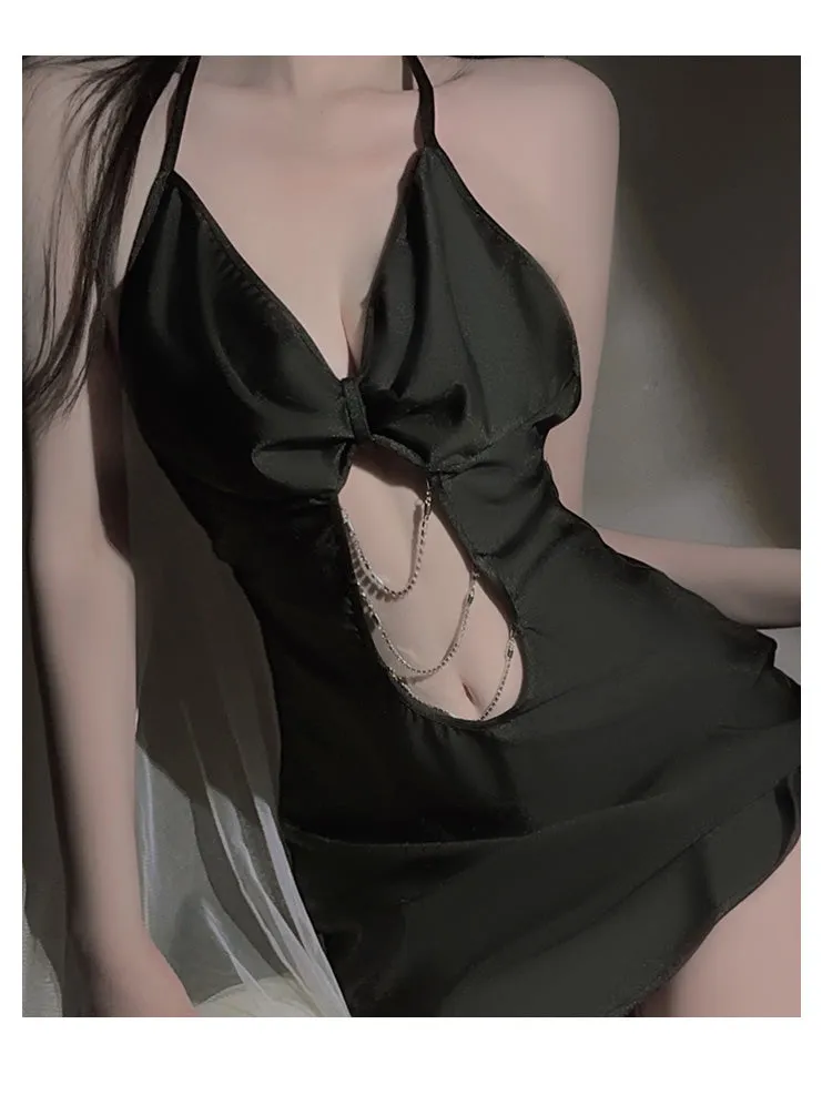 Deep V temptation nightgown  KF70539
