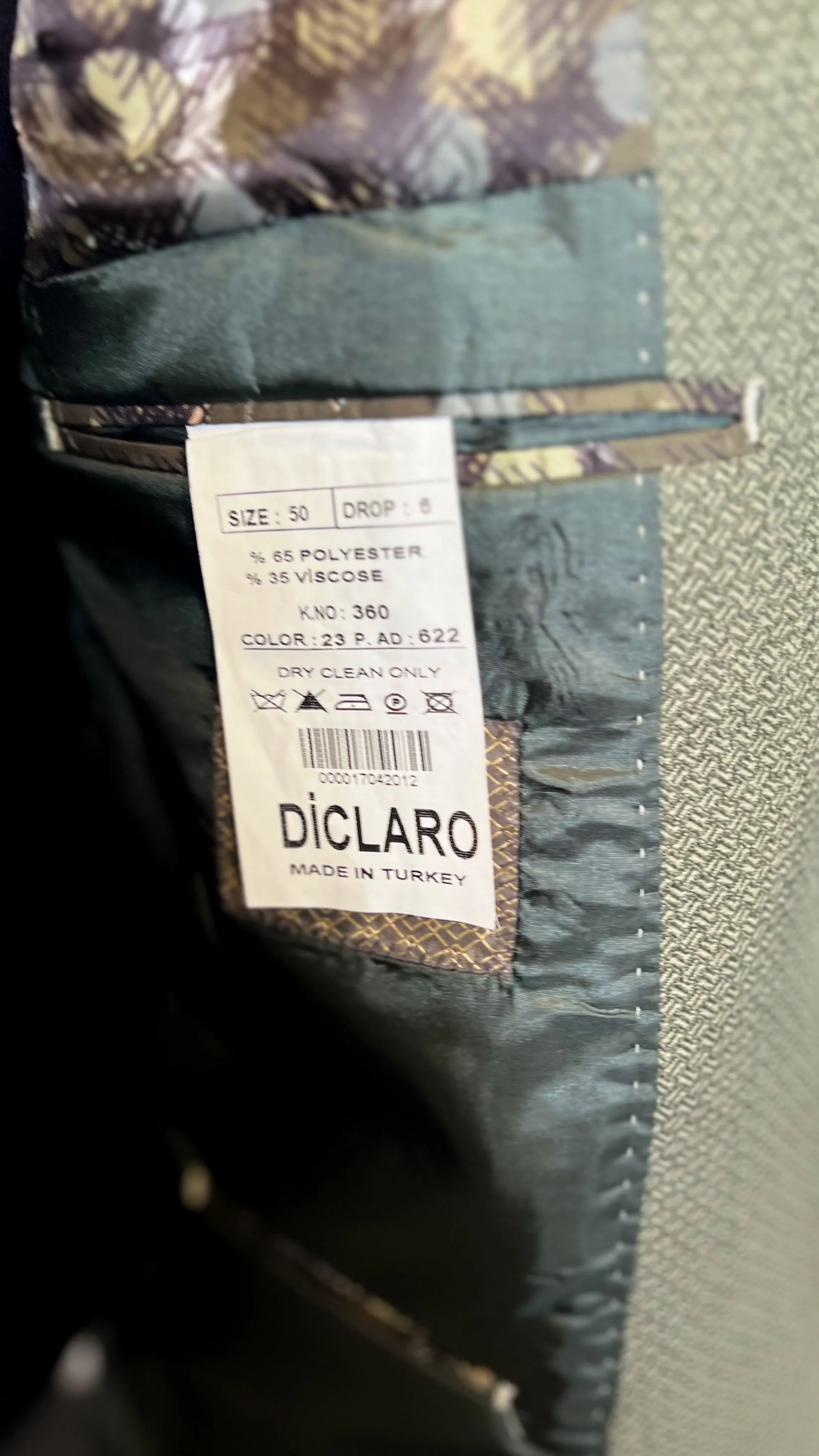 Di Claro Sagebrush Sophisticate Blazer