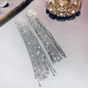 Diamond Drop Earrings