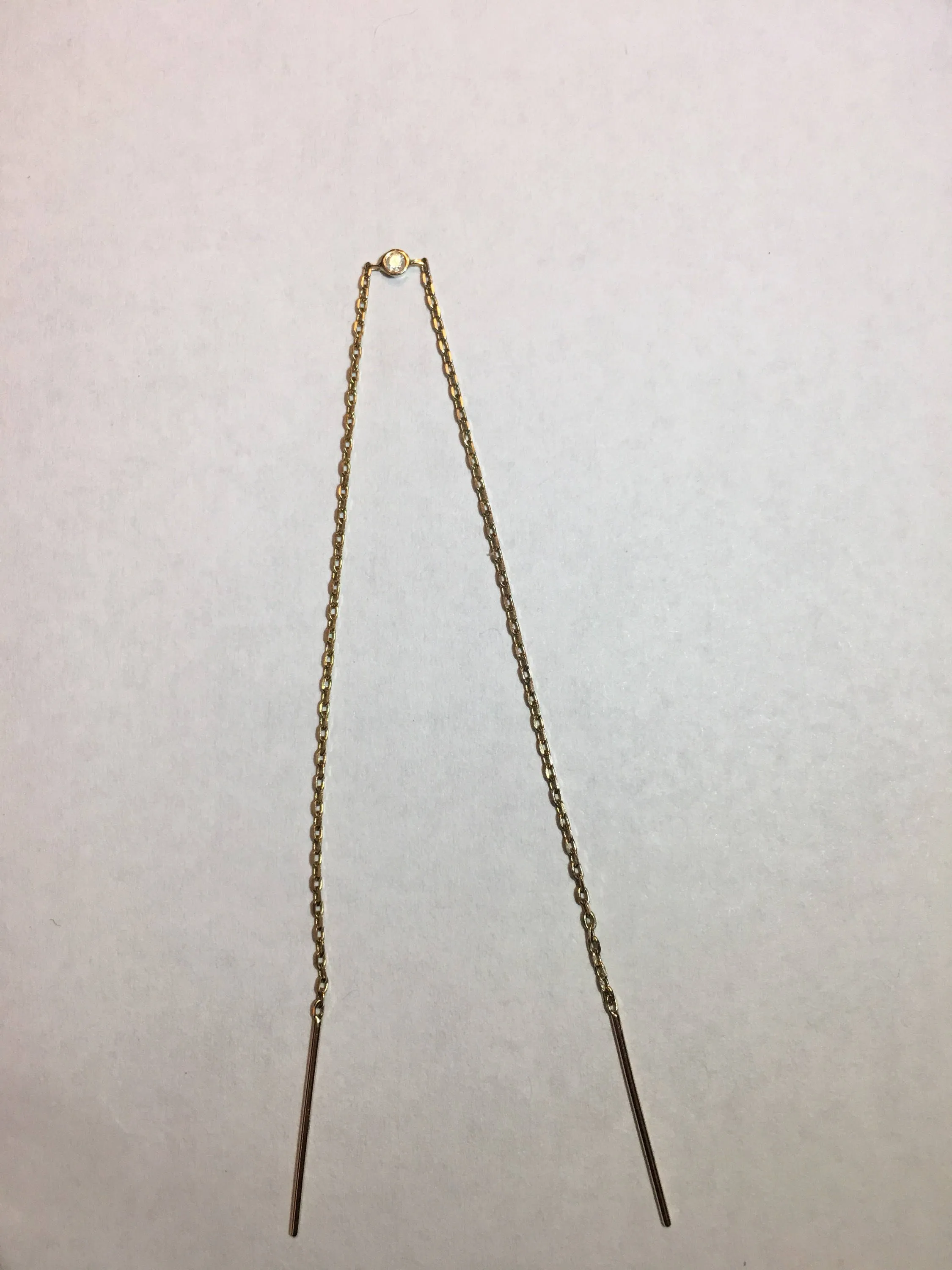 Diamond Threader Earring