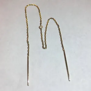 Diamond Threader Earring