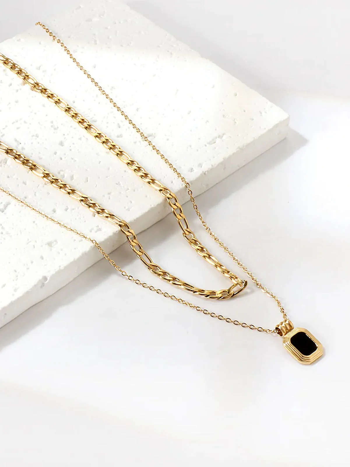 Diana Layered Necklace - FD ⚡