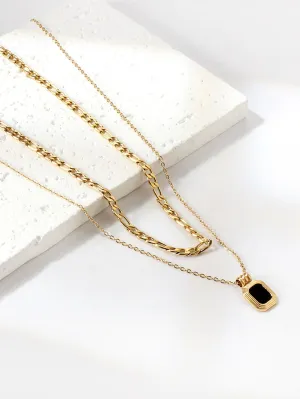 Diana Layered Necklace - FD ⚡