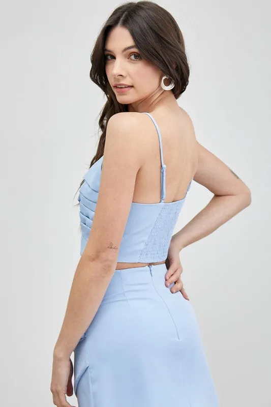 Do   Be Collection Junior Front Twist Cami Top