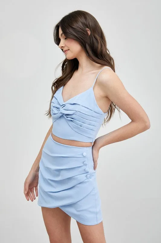 Do   Be Collection Junior Front Twist Cami Top