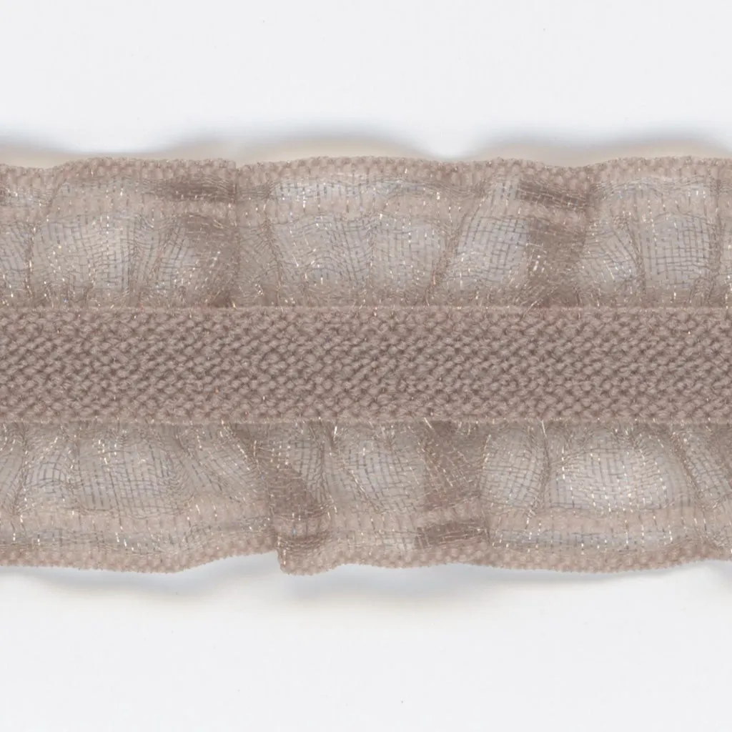 Double Frill Stretch #101 Reddish Gray