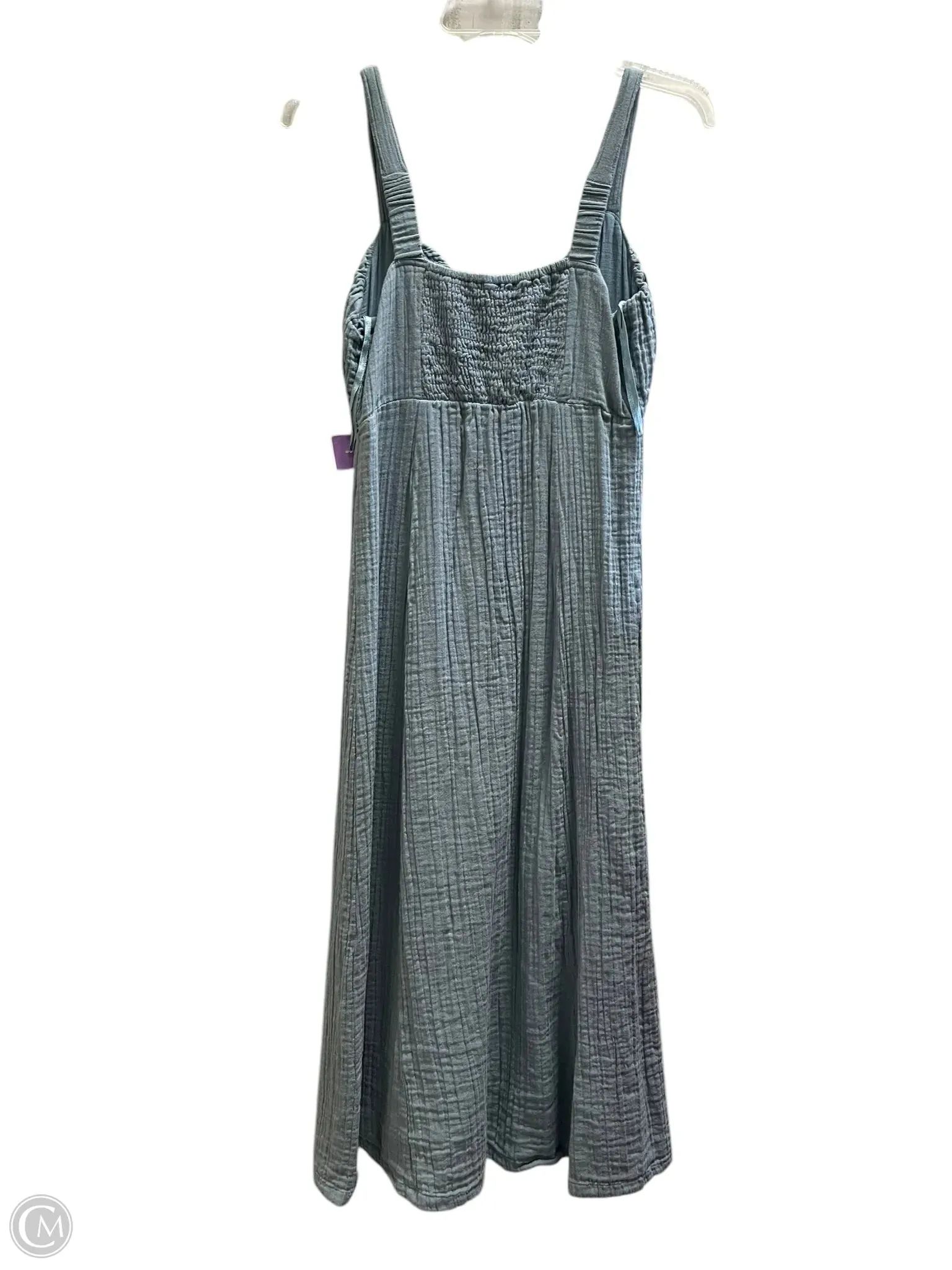 Dress Casual Midi By Clothes Mentor In Blue, Size: M