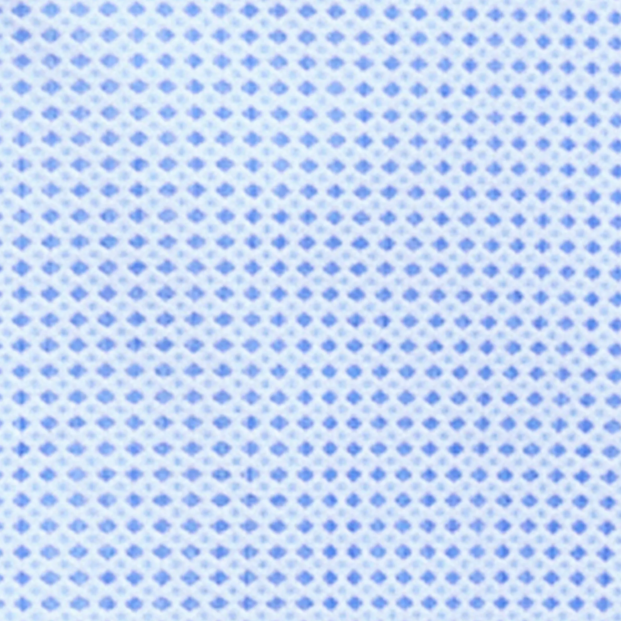 Duchamp London Blue Diamond Dot Dress Shirt