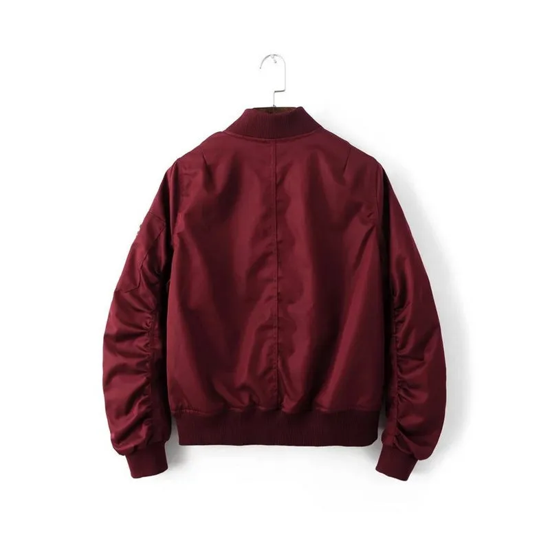 Edgy Chic Bomber Jacket