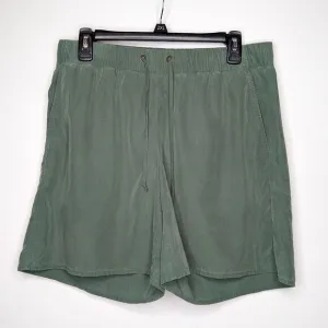Eileen Fisher Walking Shorts Tencel Sage Green Comfty