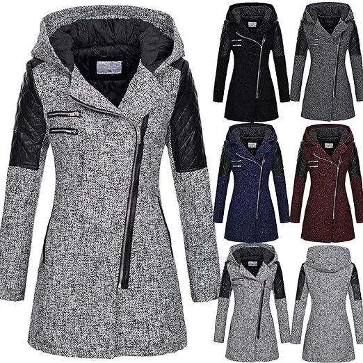 Elegant and comfortable women's winter coat