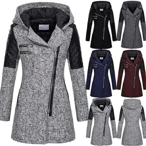 Elegant and comfortable women's winter coat
