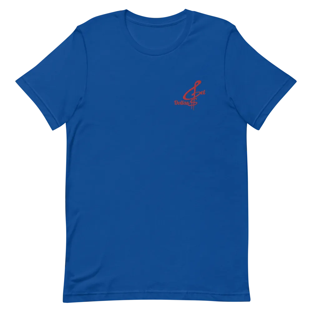 Embroidered Get Dollars Unisex T-Shirts (Multiple Flavors)
