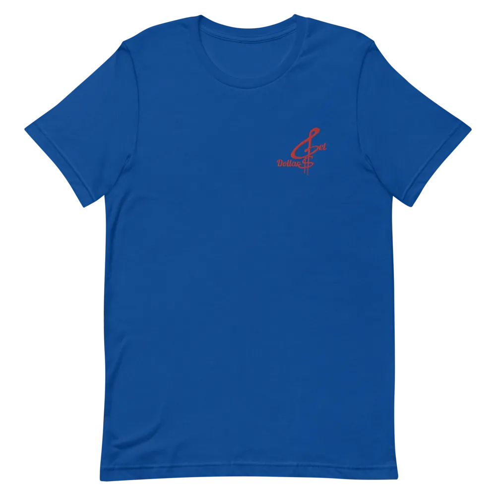 Embroidered Get Dollars Unisex T-Shirts (Multiple Flavors)