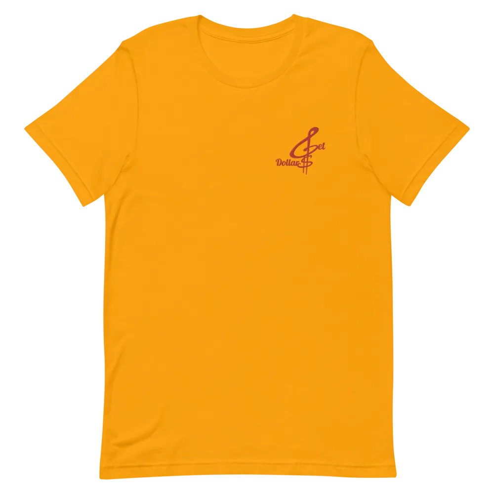 Embroidered Get Dollars Unisex T-Shirts (Multiple Flavors)