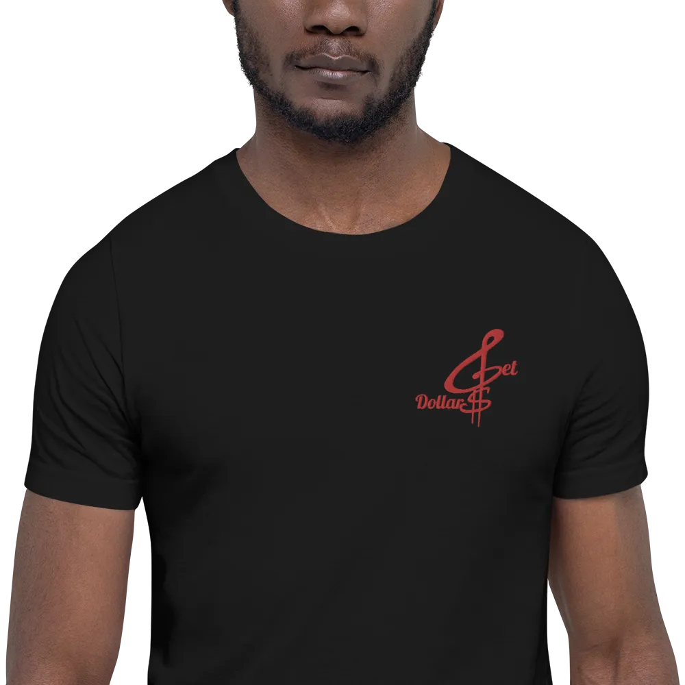 Embroidered Get Dollars Unisex T-Shirts (Multiple Flavors)