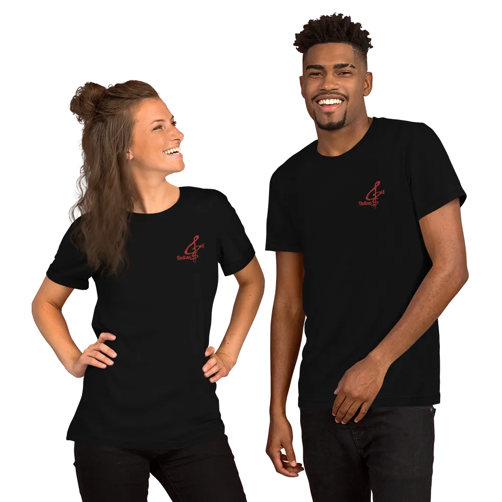 Embroidered Get Dollars Unisex T-Shirts (Multiple Flavors)