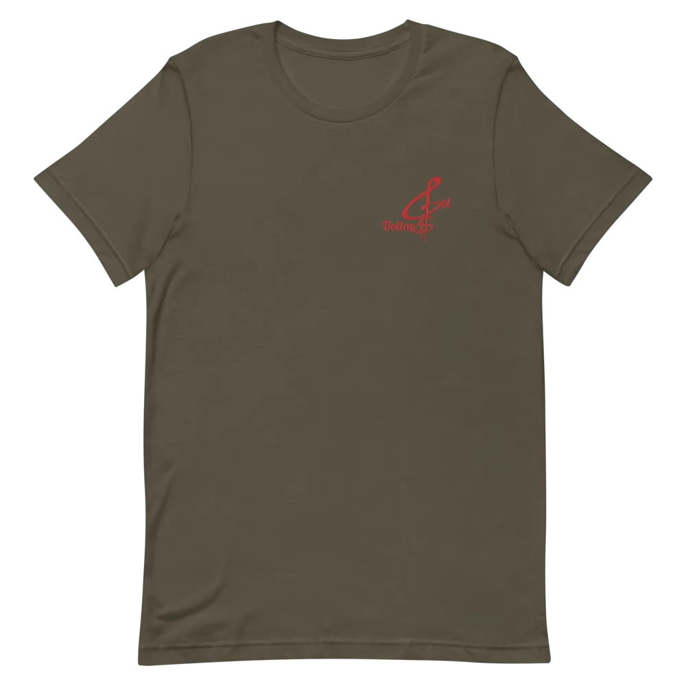 Embroidered Get Dollars Unisex T-Shirts (Multiple Flavors)