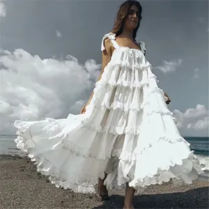 Emily || Bohemian cake layered dress