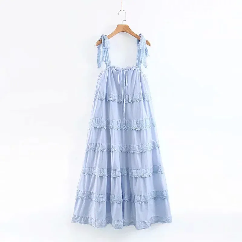 Emily || Bohemian cake layered dress