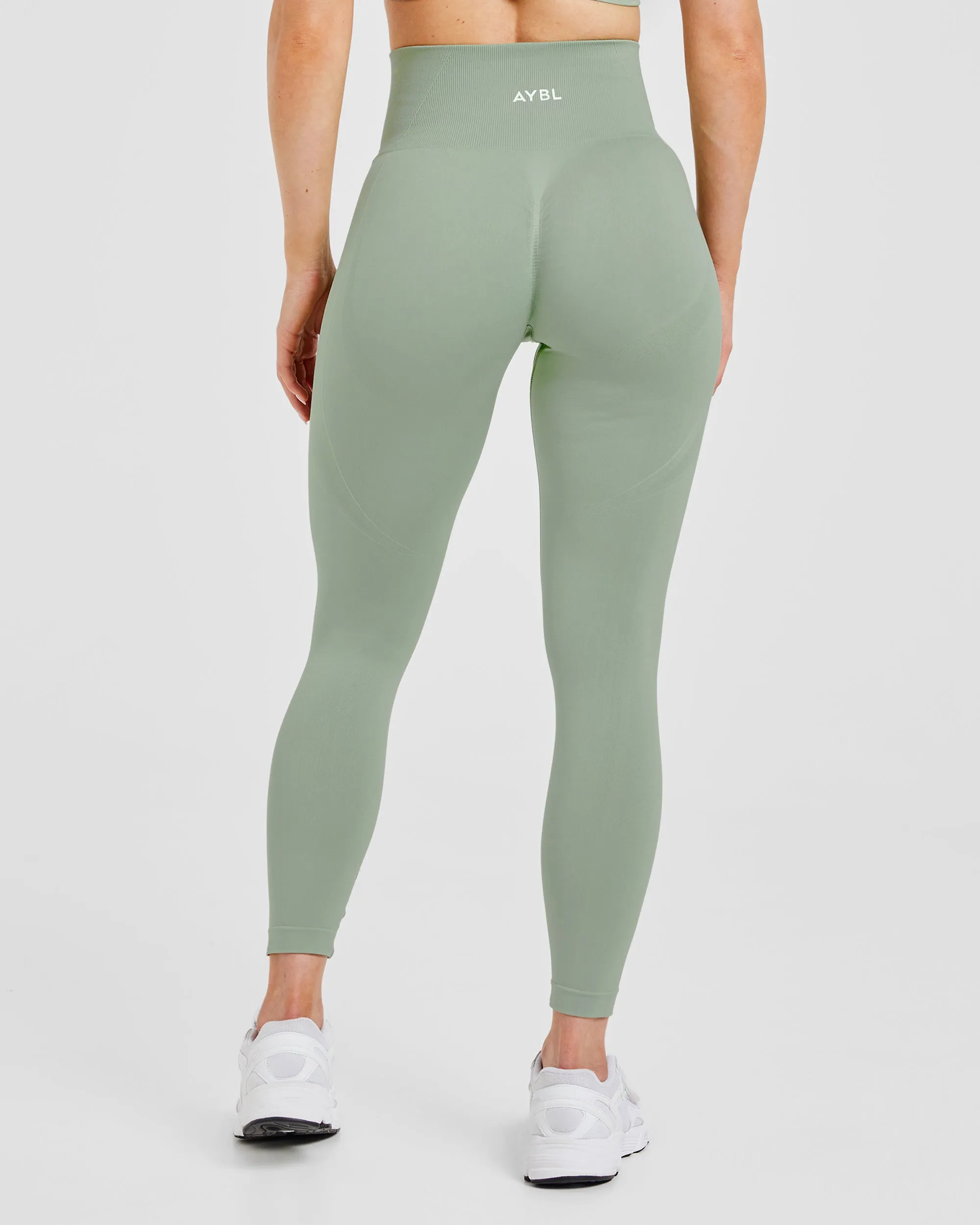 Empower Seamless Leggings - Grove Green
