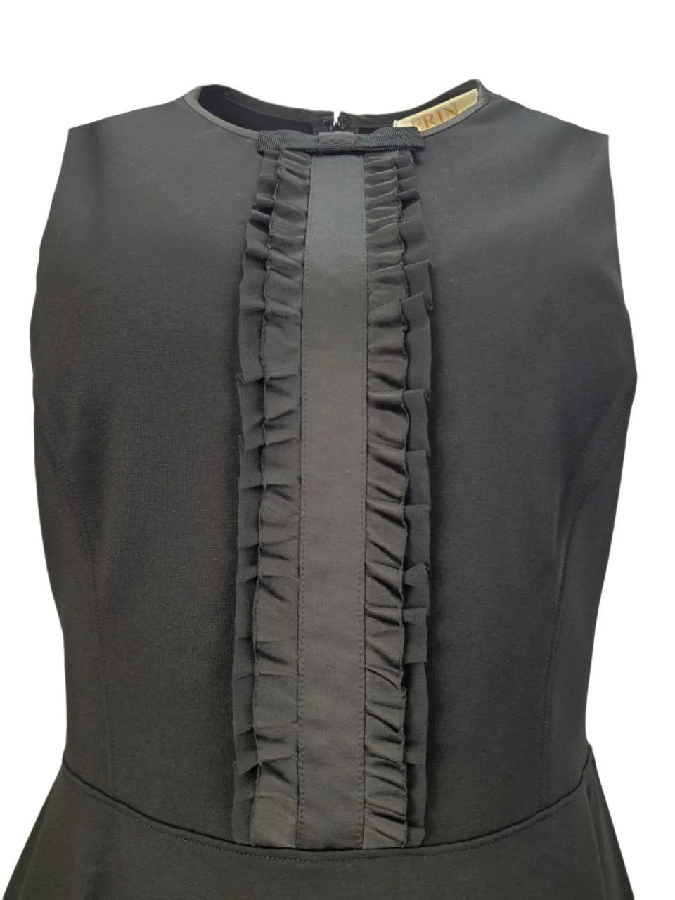 ERIN Women's Black Candice A-Line Dress #50916243780 6 NWT