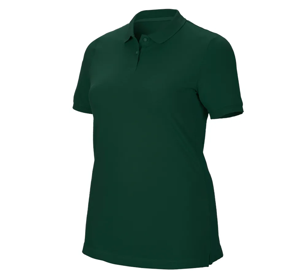 e.s. ženska polo majica piqué cotton stretch, plus