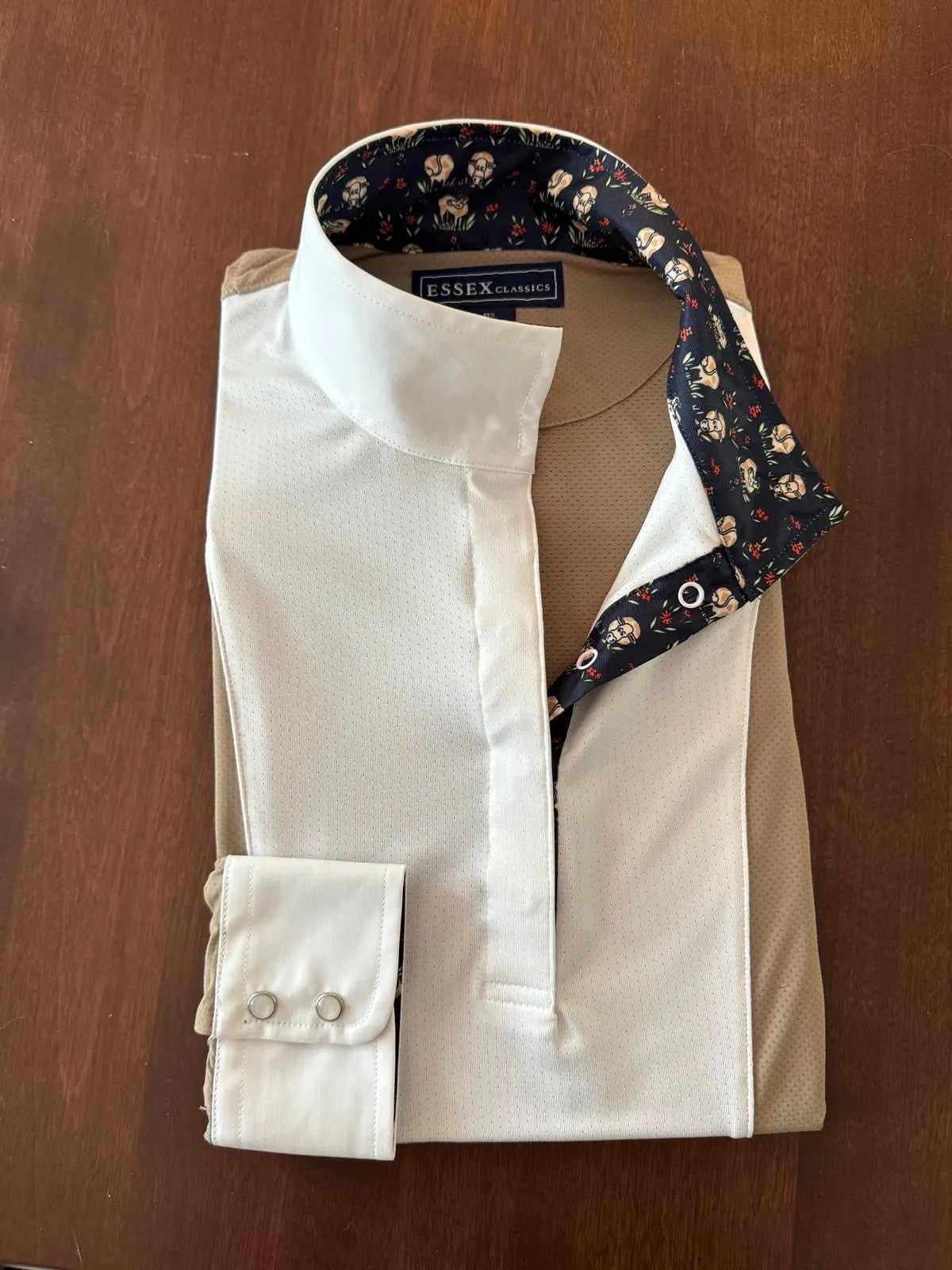 Essex Classics Luna Colorblock Long Sleeve Show Shirt