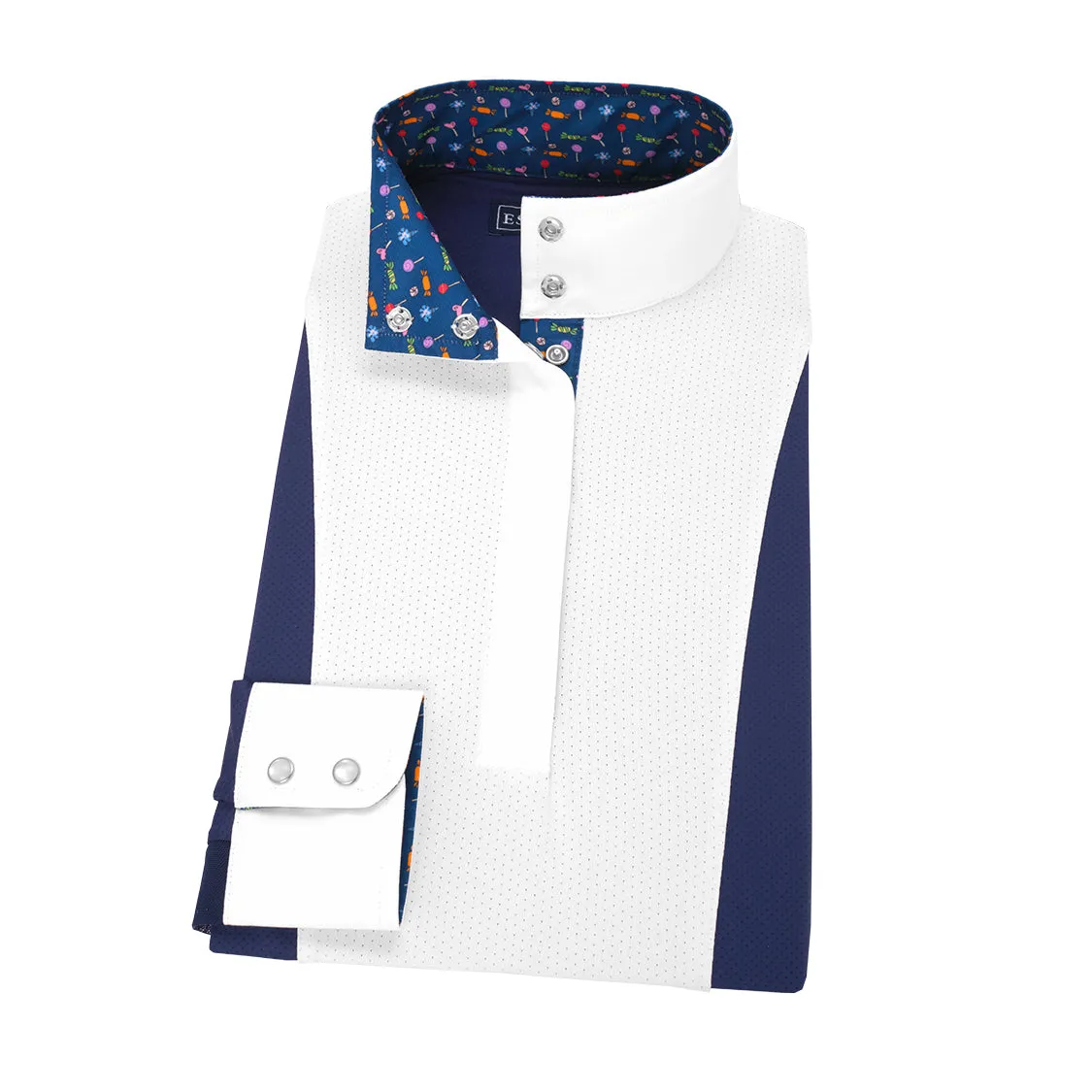 Essex Classics Luna Colorblock Long Sleeve Show Shirt