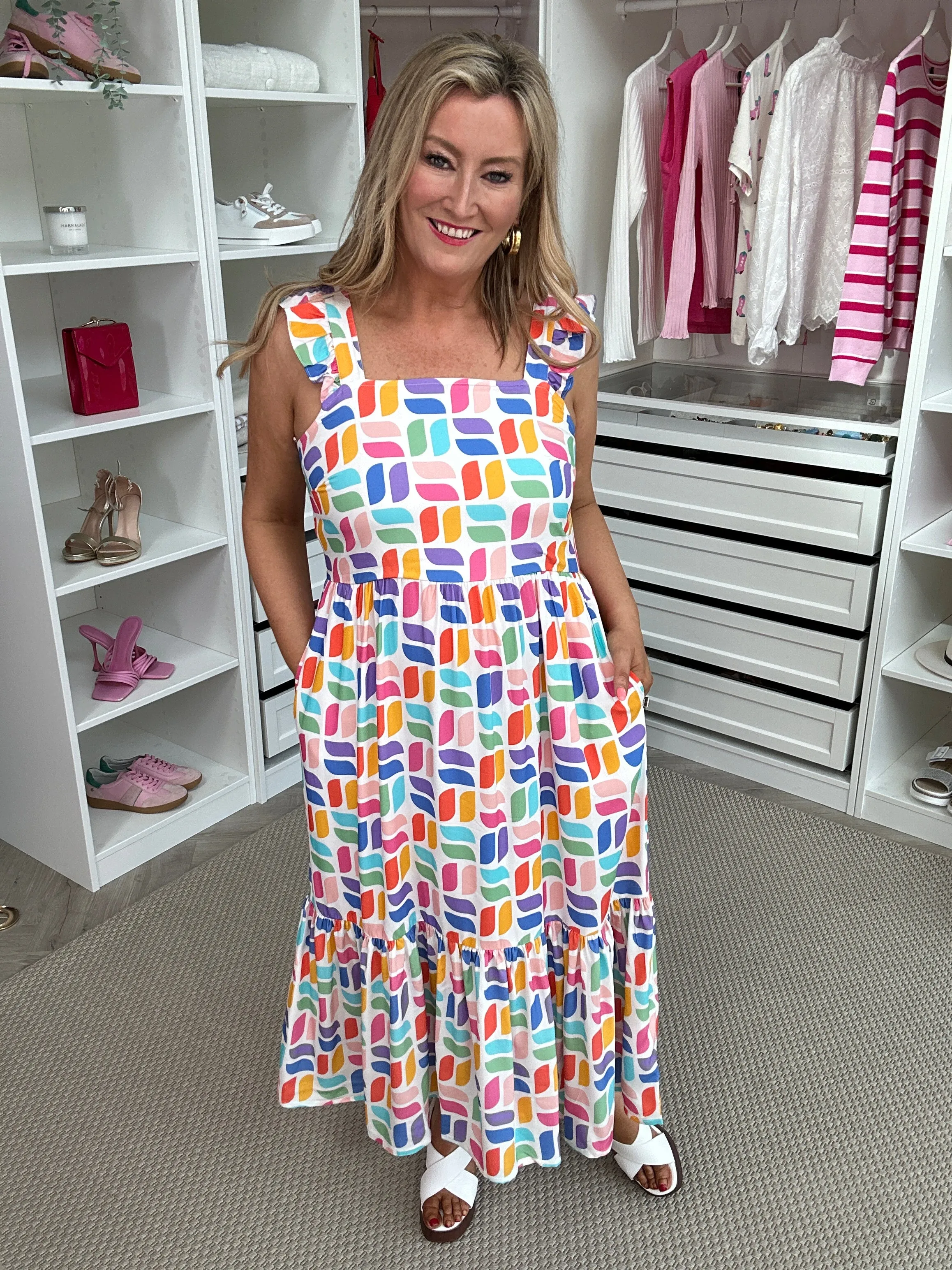 Estelle Shirred Sundress