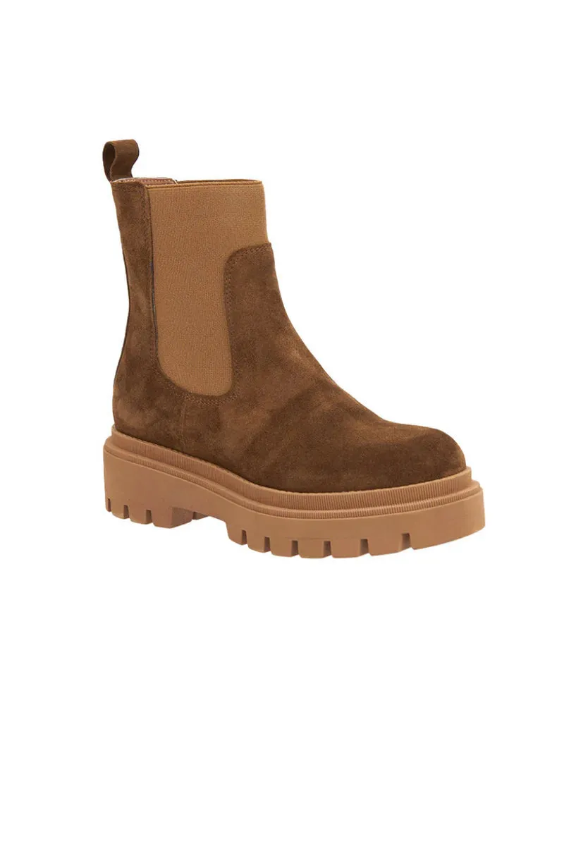 Estilo Emporio Valley Suede Boot - Whiskey